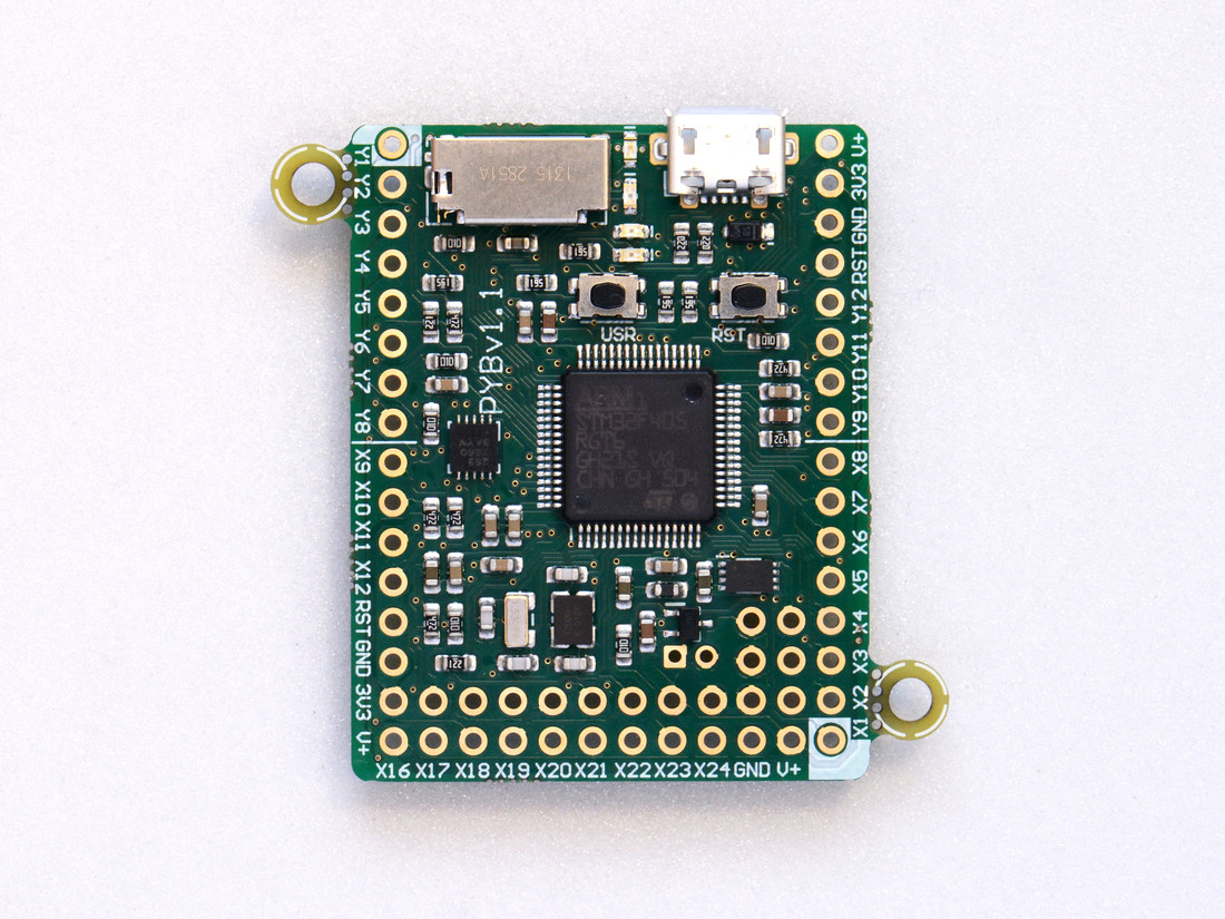 USB pans For Micropython Programming STM32 Development Board pyboard v1.1-CN