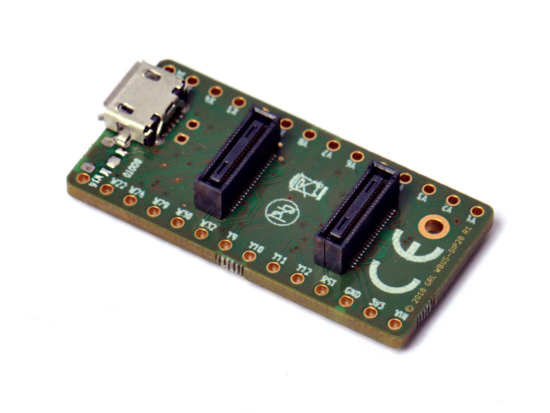 MicroPython pyboard D adapter with power management IC